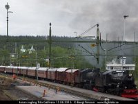 D20 8464  Innan avgång från Gällivare 13.06.2016 : 2016 Inlandsbanan IB16