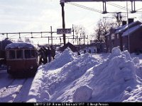 00804  UBFYP 2109 i Rimbo 27 februari 1977 : SRJmf utfärd, SvK 92 Rimbo--Uppsala Ö, Svenska järnvägslinjer