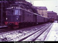 16547  Bdp 3255 på Stockholm Ö 7 jan 1984 : Roslagsbanan, Svenska järnvägslinjer