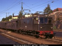 21133  Bbp 3252 på Stockholm Ö 21 sept 1985 : 1985 SRJ 100 år, Roslagsbanan, Svenska järnvägslinjer