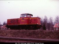 04692  NBJ T22 i Karlskoga oktober 1978 : Bildbeställning, Karlskoga, NBJ, NBJ lok, Platser, Sv lok, Svenska järnvägslinjer, Svenska tåg, Sverige, Webbalbum