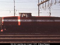 05243  T45 327 i Ludvika den 12 april 1979 : Bildbeställning, Ludvika, Platser, SJ diesellok, Sv lok, Svenska tåg, Sverige, Webbalbum