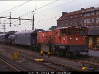 27280  Tc 311 i Nässjö 20 aug 1989 : Nässjö, Platser, Sv lok, Svenska tåg, Sverige