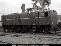 sv0414-24  Tp 3508 i Växjö 10.08.1977 : Bildbeställning, Platser, SJ diesellok, Sv lok, Svenska tåg, Sverige, Tp, Växjö, Webbalbum