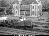 sv1868-18  T21 84 i Värtan 26 sept 1986 : Bildbeställning, Platser, Stockholm, Sv lok, Svenska tåg, Värtan, Webbalbum