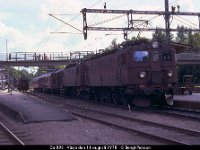 03511  Da 892 i Växjö den 11 augusti 1978 : Bildbeställning, Platser, SJ ellok, Sv lok, SvK182 Göteborg--Alvesta--Emmaboda--Karlskrona, Svenska järnvägslinjer, Svenska tåg, Sverige, Växjö, Webbalbum