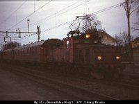 05233  Hg 761 i Öxnered den 10 april 1979 : Bildbeställning, Platser, SJ ellok, Sv lok, Svenska tåg, Sverige, Webbalbum, Öxnered
