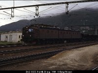 09047  Dm3 1205 i Narvik 20 aug 1980 : Bildbeställning, Narvik, Norge, Platser, Sv lok, Svenska tåg, Webbalbum