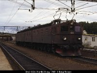 09049  Dm3 1206 i Narvik 20 aug 1980 : Bildbeställning, Narvik, Norge, Platser, Sv lok, SvK 1 Malmbanan, Svenska järnvägslinjer, Svenska tåg, Webbalbum