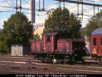 27144  Ub 650 i Hallsberg 13 aug 1989 : Bildbeställning, Hallsberg, Platser, Sv ellok, Sv lok, Svenska tåg, Sverige, Webbalbum