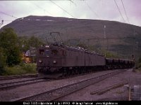 28801  Dm3 1225 i Björkliden 11 juli 1990 : Bildbeställning, Sv ellok, Sv lok, SvK 1 Malmbanan, Svenska järnvägslinjer, Svenska tåg, Webbalbum