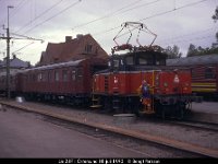 30143  Ue 287 i Östersund 18 juli 1990 : Bildbeställning, Platser, Sv lok, Svenska tåg, Sverige, Webbalbum, Östersund