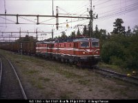 30203  Rc5 1365 + Rc4 1169 i Brunflo 19 juli 1990 : Bildbeställning, Brunflo, Platser, Sv lok, Svenska tåg, Sverige, Webbalbum