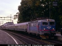 37812  Rc3 1062 i Norrköping 29 sept 1991 : Bildbeställning, Norrköping, Platser, Sv ellok, Sv lok, Svenska tåg, Sverige, Webbalbum
