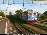 V227-33  Rm 1257 i Falkenberg 7 augusti 2002 : Bildbeställning, Falkenberg, Platser, Sv lok, SvK 126 Göteborg--Malmö, Svenska järnvägslinjer, Svenska tåg, Sverige, Webbalbum