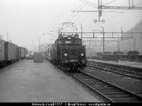 sv0330-29  Uddevalla 6 april 1977 : Bildbeställning, Hg, Platser, SJ ellok, Sv lok, Svenska tåg, Sverige, Uddevalla, Webbalbum