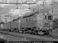 sv0399-16  Da 890+913 passerar Sävenäs 4 aug 1977 : Bildbeställning, Da, Göteborg, Platser, SJ ellok, Sv lok, Svenska tåg, Sverige, Sävenäs, Webbalbum