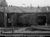 sv0407-18  Da 913 körs ut ur stall i Borås 7 aug 1977 : Bildbeställning, Borås, Da, Platser, SJ ellok, Sv lok, Svenska tåg, Sverige, Webbalbum
