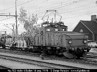 sv0745-35  Hg 762 växlar i Boden 16 aug 1978 : Bildbeställning, Boden, Platser, Sv ellok, Sv lok, Svenska tåg, Sverige, Webbalbum