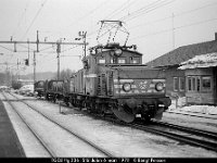 sv0856-17  TGOJ Hg 206 i Ställdalen 6 mars 1979 : Bildbeställning, Ställdalen, Sv lok, SvK 51 Kil--Borlänge--Gävle, Svenska järnvägslinjer, Svenska tåg, Webbalbum