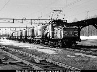 sv0907-36  TGOJ Ub 503 växlar i Grängesberg den 12 april 1979 : Bildbeställning, Grängesberg, Platser, Sv lok, Svenska tåg, Sverige, Webbalbum