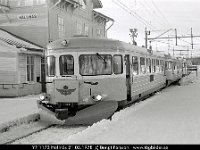 sv0516-14  Y7 1173 Hällnäs : Hällnäs, Sv motorvagnar, SvK 10 Boden--Ånge, SvK 12 Storuman--Hällnäs, Svenska järnvägslinjer, Svenska tåg, Y7