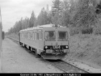 sv1507-20  Gunnarn : Sv motorvagnar, SvK 12 Storuman--Hällnäs, Svenska järnvägslinjer, Svenska tåg