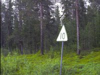 35497  Gullön : 1991 Inlandsbaneresan med SMoK, Resor, SvK 14 Gällivare--Storuman, Svenska järnvägslinjer