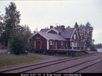 35500  Slagnäs : 1991 Inlandsbaneresan med SMoK, Resor, SvK 14 Gällivare--Storuman, Svenska järnvägslinjer