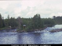 35543  Vindelälven : 1991 Inlandsbaneresan med SMoK, Resor, SvK 14 Gällivare--Storuman, Svenska järnvägslinjer