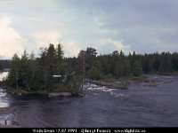 35544  Vindelälven : 1991 Inlandsbaneresan med SMoK, Resor, SvK 14 Gällivare--Storuman, Svenska järnvägslinjer