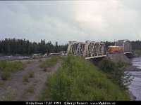 35546  Vindelälven : 1991 Inlandsbaneresan med SMoK, Resor, SvK 14 Gällivare--Storuman, Svenska järnvägslinjer