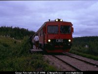 29816  Geogr. Polcirkeln : Sv motorvagnar, SvK 14 Gällivare--Storuman, Svenska järnvägslinjer, Svenska tåg