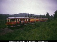 35402  Geogr. Polcirkeln : 1991 Inlandsbaneresan med SMoK, Resor, SvK 14 Gällivare--Storuman, Svenska järnvägslinjer
