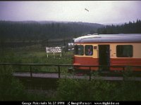 35403  Geogr. Polcirkeln : 1991 Inlandsbaneresan med SMoK, Resor, SvK 14 Gällivare--Storuman, Svenska järnvägslinjer