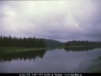 35411  ca km 195 : 1991 Inlandsbaneresan med SMoK, Resor, SvK 14 Gällivare--Storuman, Svenska järnvägslinjer