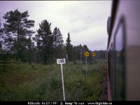 35417  Kåbdalis : 1991 Inlandsbaneresan med SMoK, Resor, SvK 14 Gällivare--Storuman, Svenska järnvägslinjer