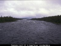 35443  Piteälvsbron : 1991 Inlandsbaneresan med SMoK, Resor, SvK 14 Gällivare--Storuman, Svenska järnvägslinjer