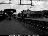 sv0972-25  Skövde 6 aug 1979 : Platser, Skövde, SvK 124 Stockholm--Göteborg, Svenska järnvägslinjer, Sverige