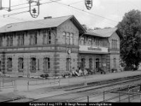 sv0961-10  Kungsbacka 2 aug 1979 : Kungsbacka, SvK 126 Göteborg--Malmö, Svenska järnvägslinjer