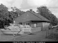 sv1339-36  Frillesås 22 aug 1981 : SvK 126 Göteborg--Malmö, Svenska järnvägslinjer