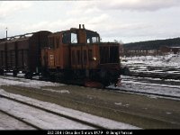 05063  Z63 384 i Orsa den 5 mars 1979 : Bildbeställning, Orsa, SJ lokomotorer, Sv lok, SvK 16 Östersund--Mora vinter, Svenska järnvägslinjer, Svenska tåg, Webbalbum