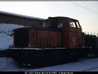 05747  Z61 363 i Vännäs den 20 feb 1980 : Bildbeställning, Platser, SJ lokomotorer, Sv lok, Svenska tåg, Sverige, Vännäs, Webbalbum