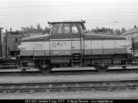 sv0413-08  Z65 563 i Alvesta 9 aug 1977 : Alvesta, Bildbeställning, Platser, SJ lokomotorer, Sv lok, Svenska tåg, Sverige, Webbalbum, Z65