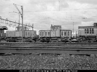 sv0717-15  Z63 380 och Z63 383 i Borlänge 12 aug 1978 : Bildbeställning, Borlänge, Platser, Sv lok, Svenska tåg, Sverige, Webbalbum
