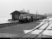 sv0871-34  Z65 589 växlar i Sävsjöström den 9 mars 1979 : Bildbeställning, Sv lok, Svenska tåg, Sävsjöström, Webbalbum