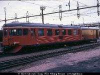 04048  Y7 1224 i Gällivare 15 aug 1978 : Bildbeställning, Gällivare, Platser, Sv motorvagnar, SvK 14 Gällivare--Storuman, Svenska järnvägslinjer, Svenska tåg, Sverige, Webbalbum