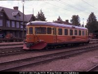 04357  Y7 1217 i Jörn 19 aug 1978 : Bildbeställning, Jörn, Platser, Sv motorvagnar, Sv tjänstevagnar, SvK 11  Jörn--Arvidsjaur, Svenska järnvägslinjer, Svenska tåg, Sverige, Webbalbum