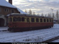 04825  Y6 996 i Torsby januari 1979 : Bildbeställning, Platser, Sv motorvagnar, SvK 57 vinter Kil--Torsby, Svenska järnvägslinjer, Svenska tåg, Sverige, Torsby, Webbalbum