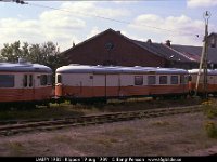 27168  UABFY 1982 i Klippan 19 aug 1989 : Bildbeställning, Klippan, Sv motorvagnar, Svenska tåg, Webbalbum